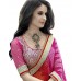 Triveni Incredible Red Colored Bandhej Printed Net Georgette Saree